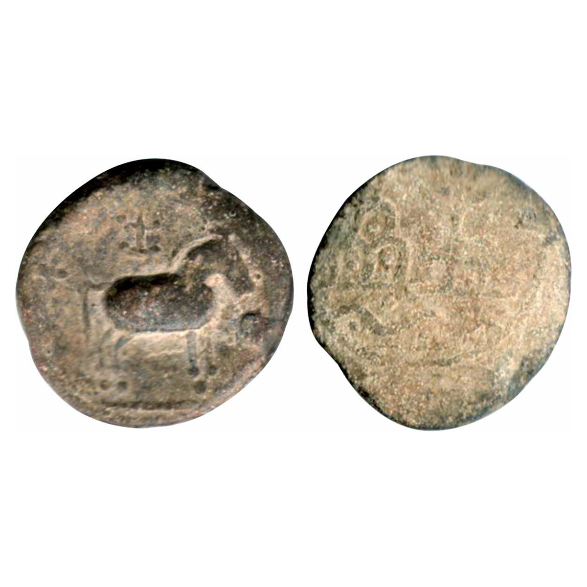 Hiranyaka dynasty of South Central Karnataka / Andhra Pradesh (c AD 300-350), Lead, 10.21 
