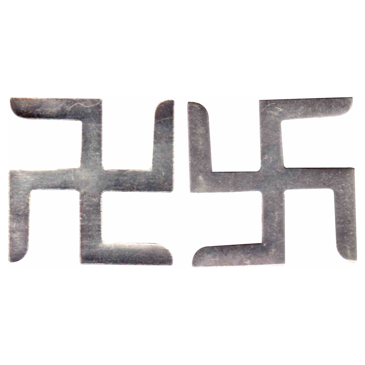 Swastika Token, 20th century, Silver, 1.94 g, Right-faced Swastika on obverse. Plain rever