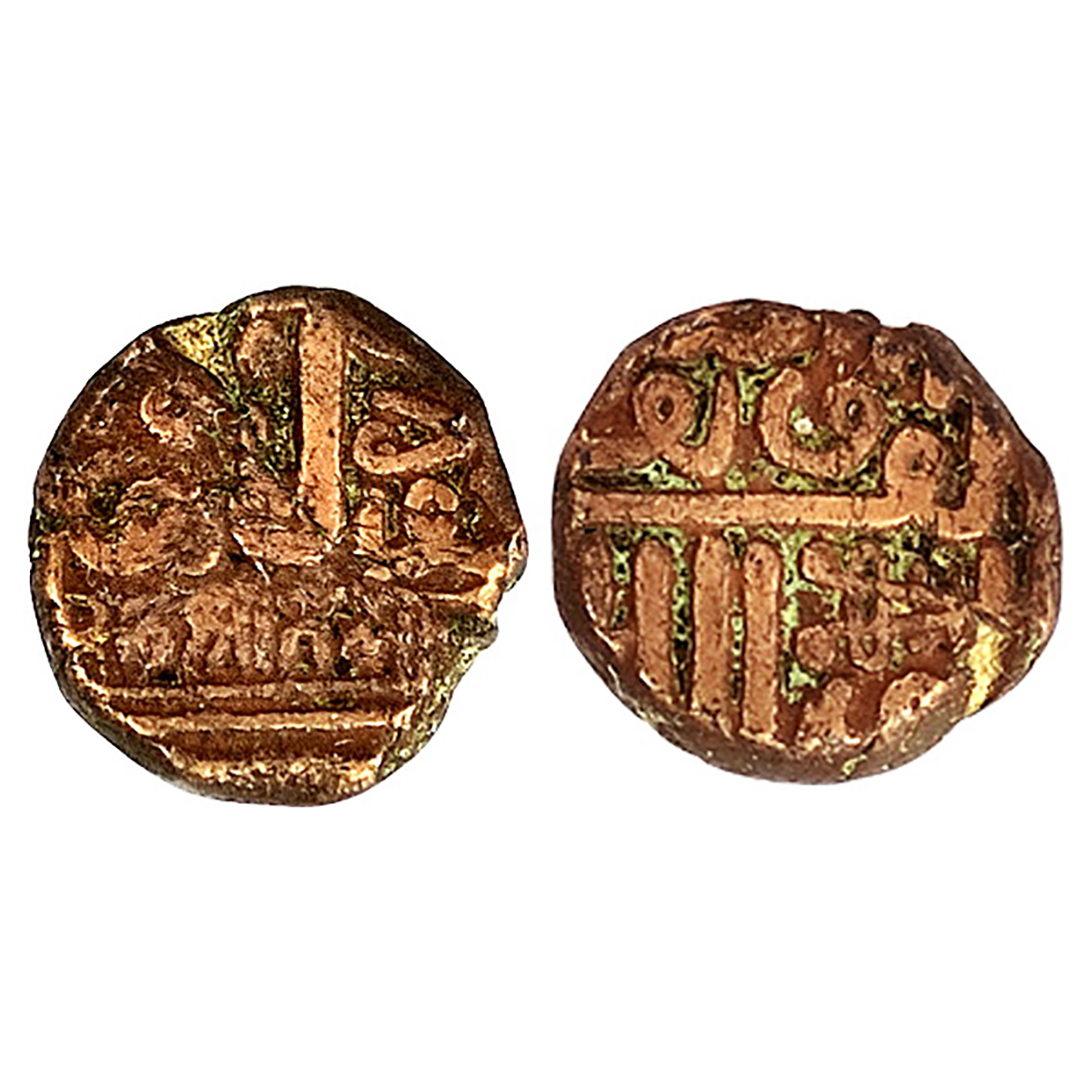 Kutch, Tamachiji, Copper, 8.37 g, Dokdo, with the name of Mahmud bin Latif of Gujarat Sult