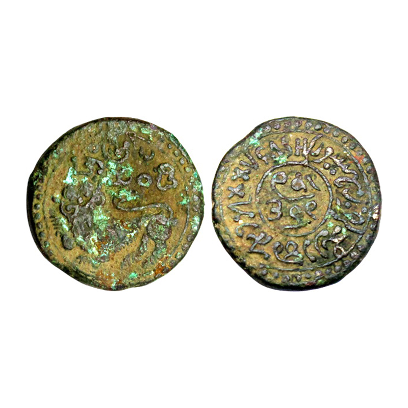 Mysore, Dewan Purnaiya (AH 1214-1225; 1799-1810 AD), Copper 25 Cash, 10.89 g, Mysore Mint,