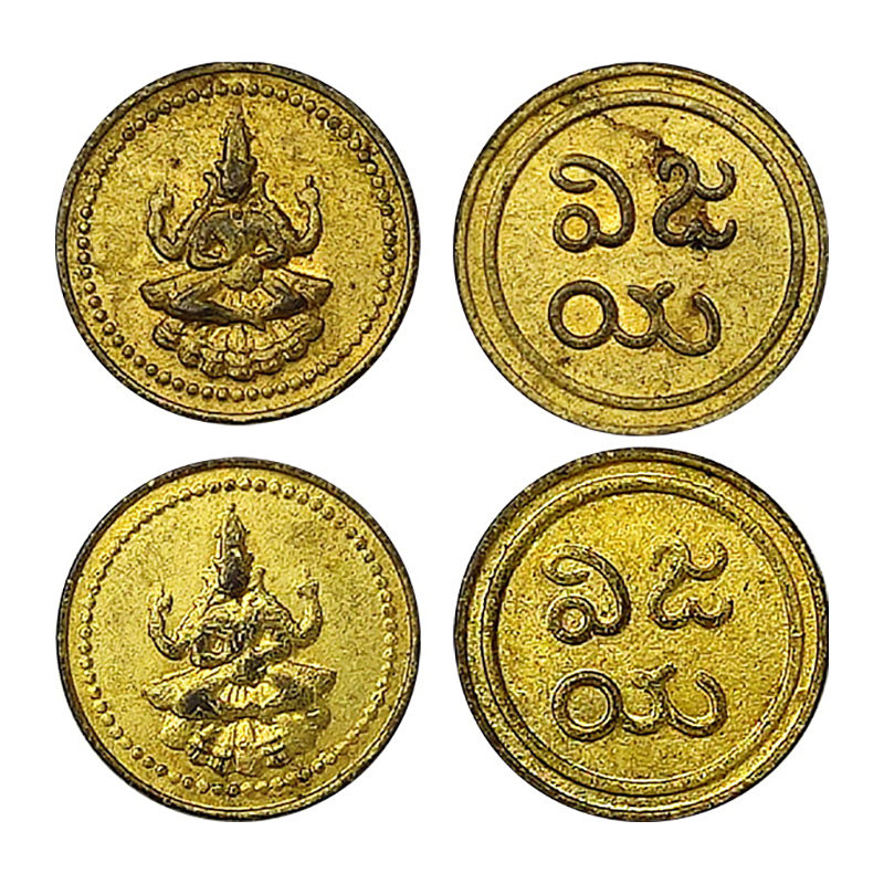 Pudukkottai, Rajagopala (AD 1928-47), Copper (2), 1.25 g, 1/20th Anna or Amman Cash, Marta
