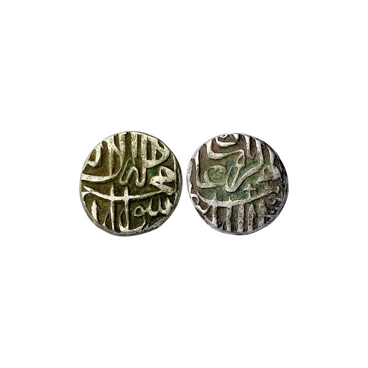 Mughals, Jahangir (AD 1605-1627 AH 1014-1037), in the name of Akbar, Silver, 5.59 g, Mahmu
