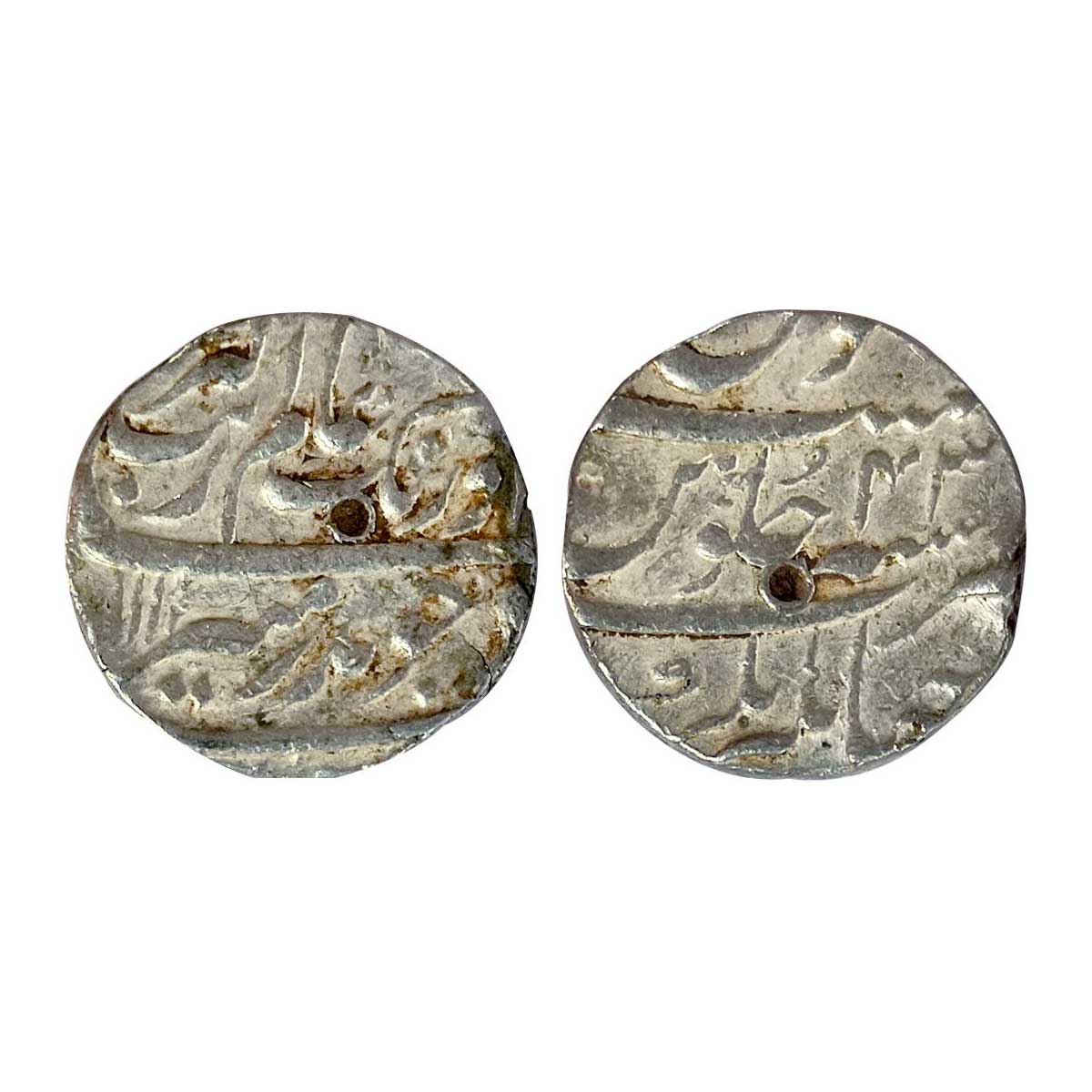 Mughals, Aurangzeb, Silver, Rupee, Jahangirnagar Mint, Badr Munir type, complete mint name