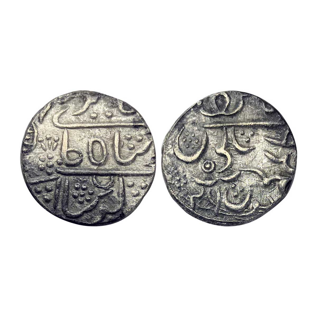 Bikaner, Gaj Singh (AD 1746-1786), Silver, Rupee, in the name of Alamgir II, Baldat Bikane