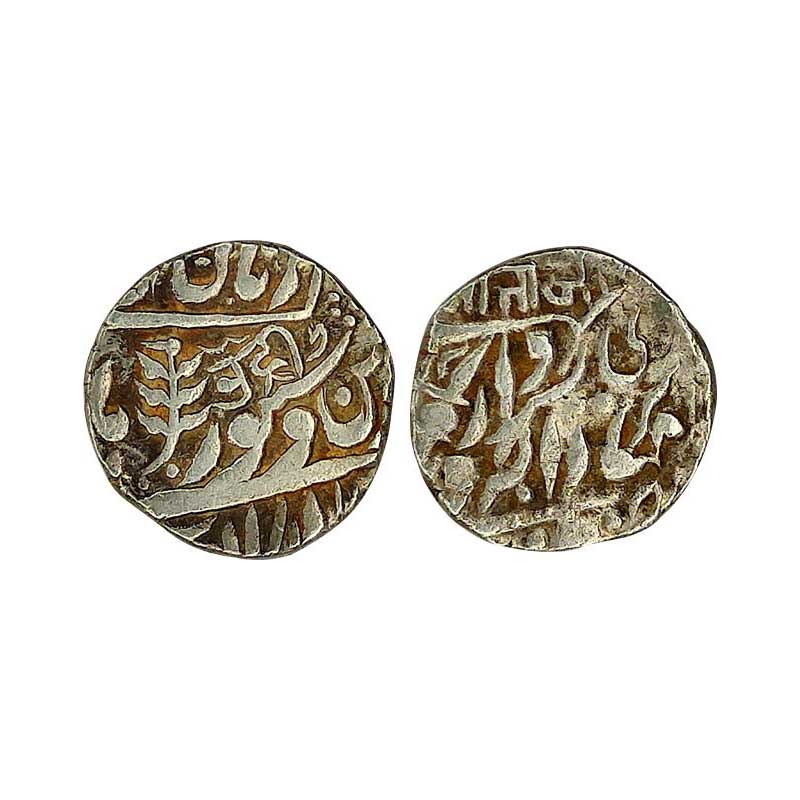 Jodhpur, Sardar Singh (VS 1952-1968, 1895-1911 AD), Silver Rupee, with the name of Victori