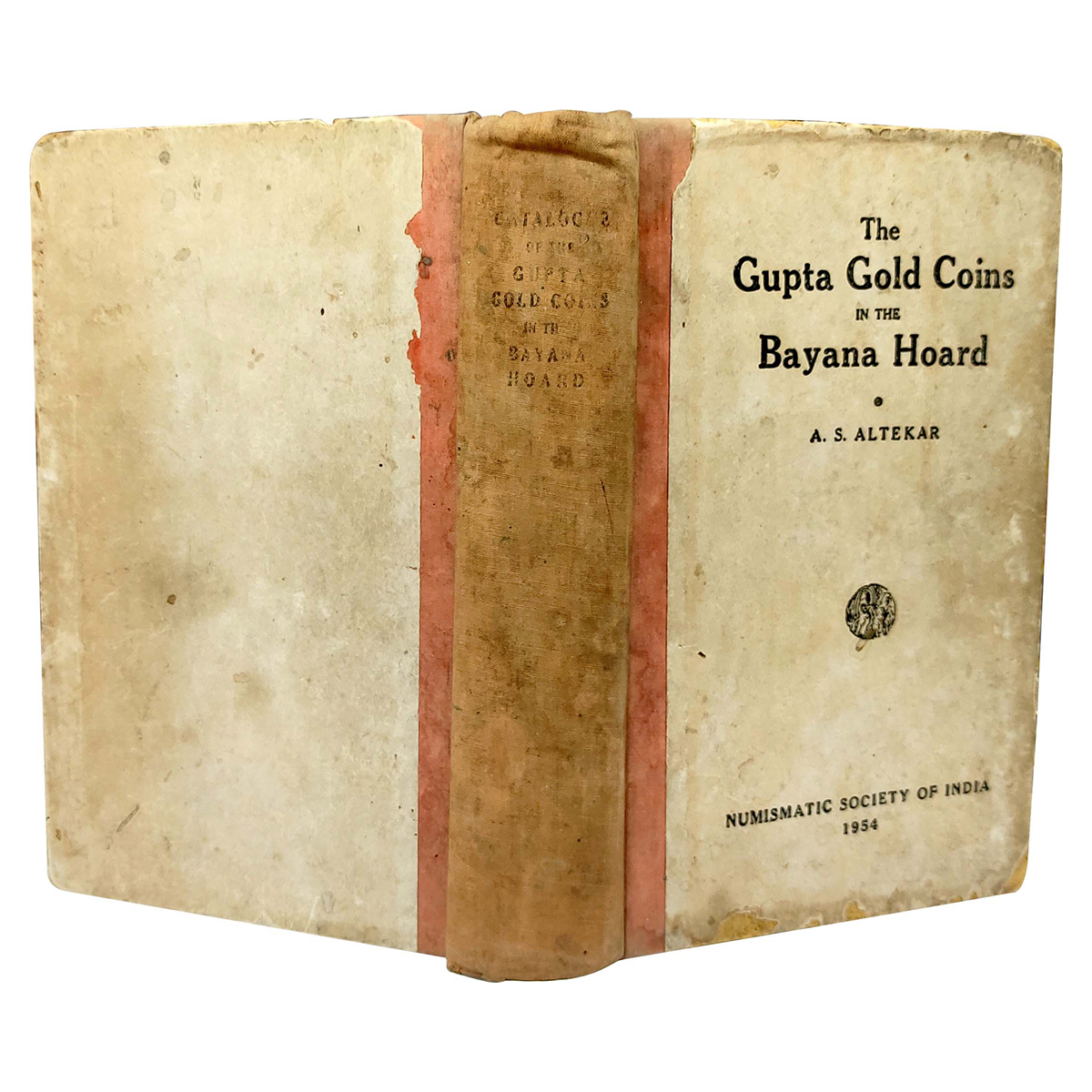 Paper, Rare Book: The Gupta Gold Coins in the Bayana Hoard by A.S. Altekar. 1st Edition. P