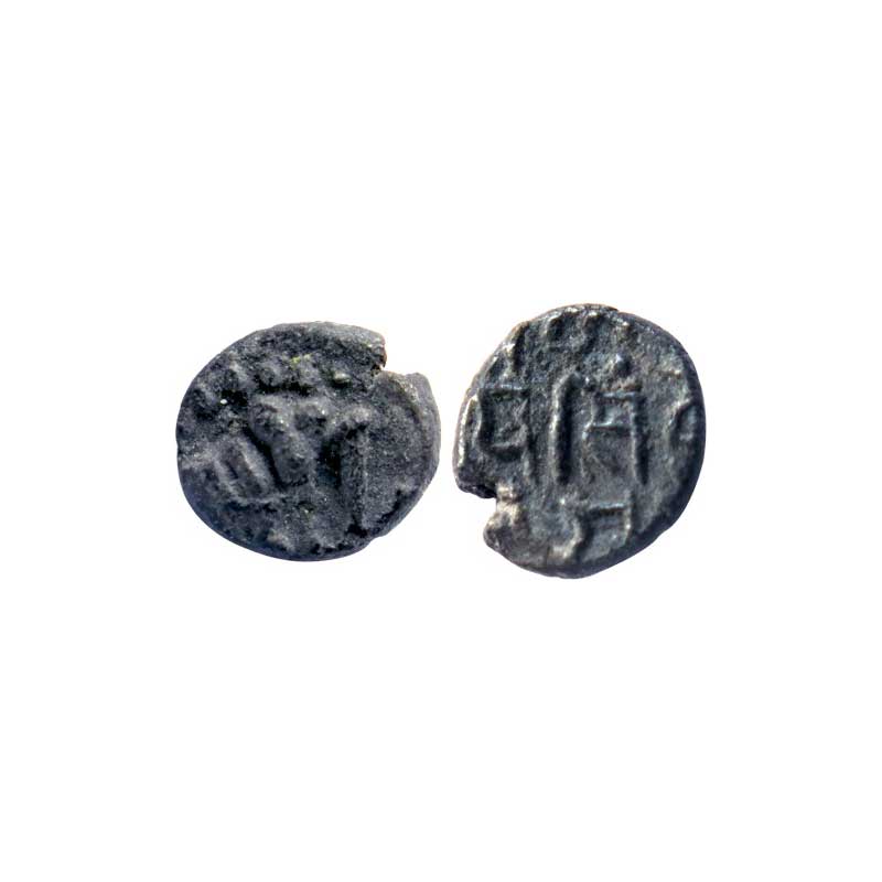 Chalukyas of Gujarat, Siddharaj Jayasimha, c. 10th century AD, Silver, 0.43 g, Hasti Dramm