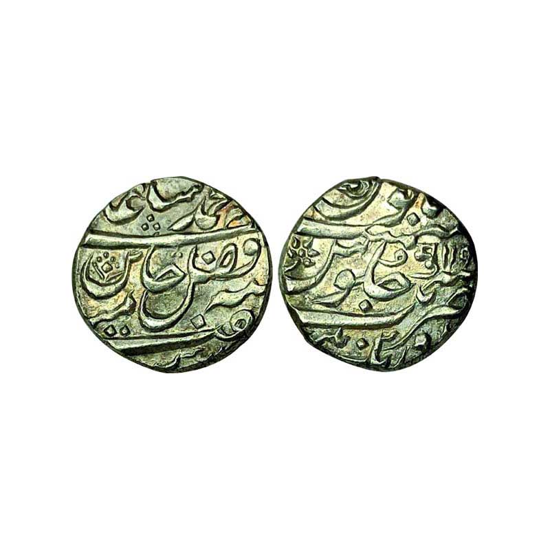 Marathas, Aurangnagar Mulher Mint, Silver, Rupee, in the name of Shah Alam II, AH 119x on 