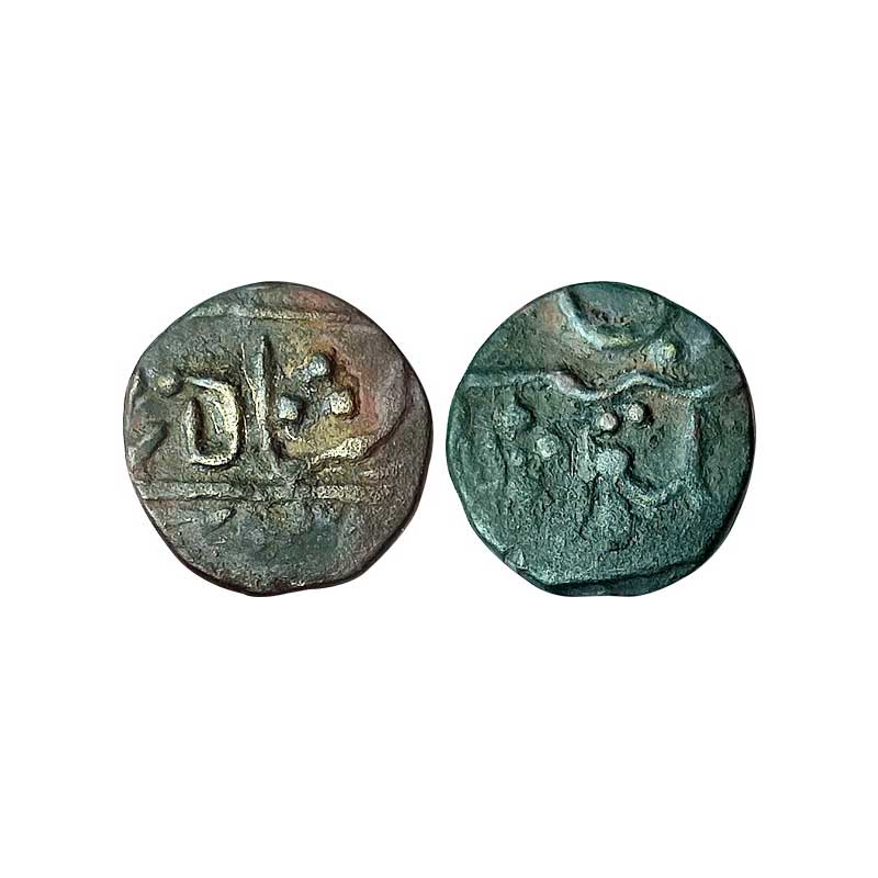 Marathas, Poona Mint, Silver, 5.06 g, ½ Rupee, in the name of Shah Alam II, Muhiabad urf P