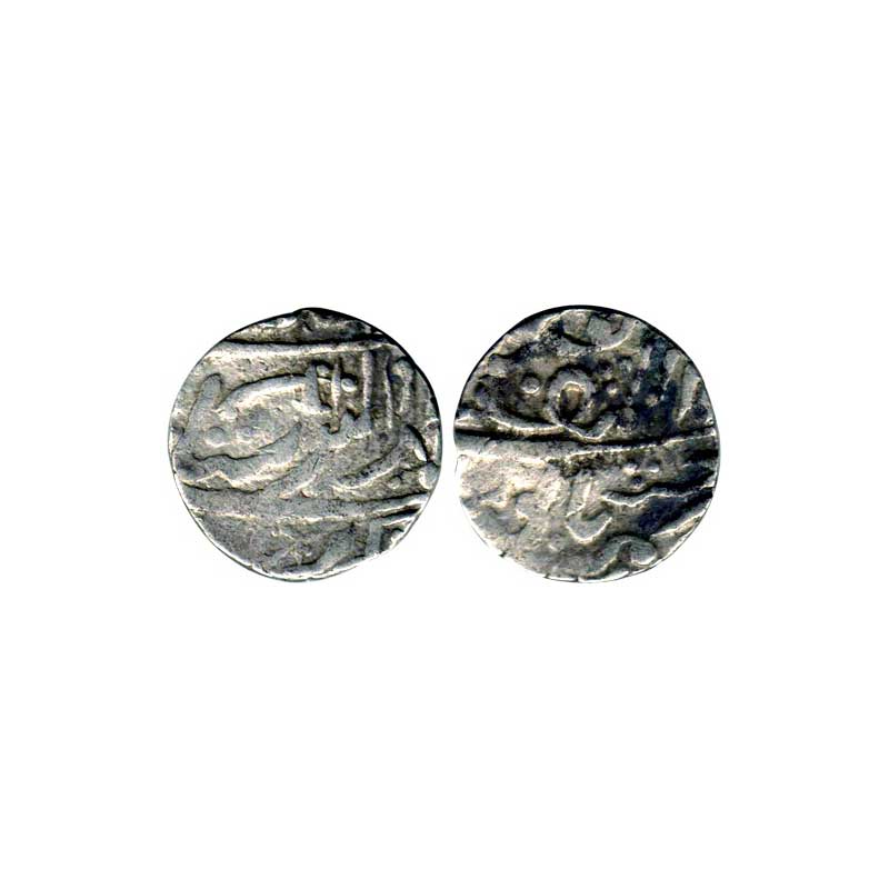 Jodhpur State, Man Singh (AD 1803-1843), Silver, Rupee, Budsu mint, issued in the name of 