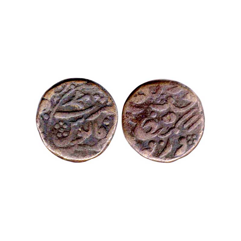Jodhpur State, Jaswant Singh, Copper, Dhabushahi Takka, Anonymous issue, Pali mint, with t
