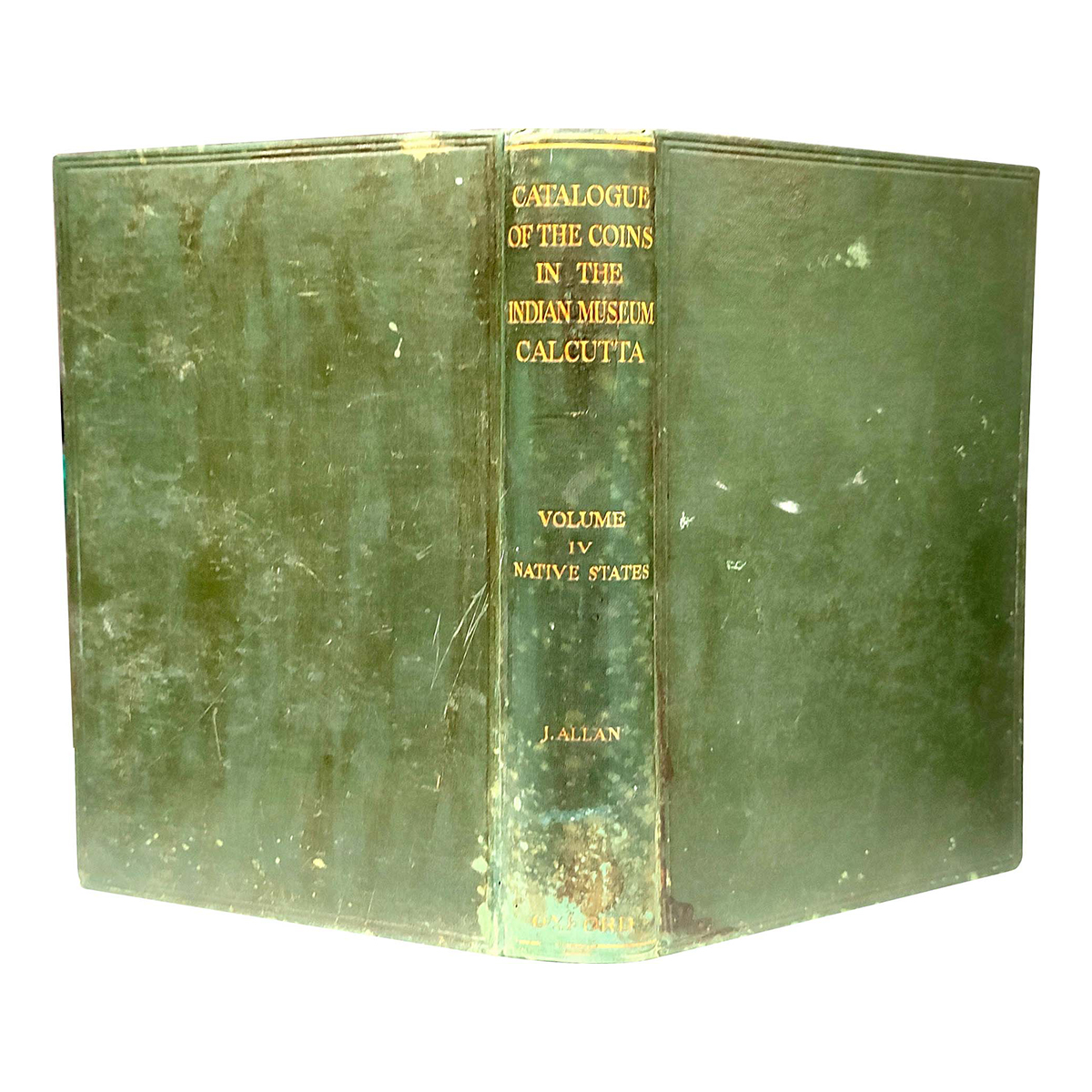 Paper, Rare Book: Catalogue of the Coins in the Indian Museum, Calcutta Including the Cabi