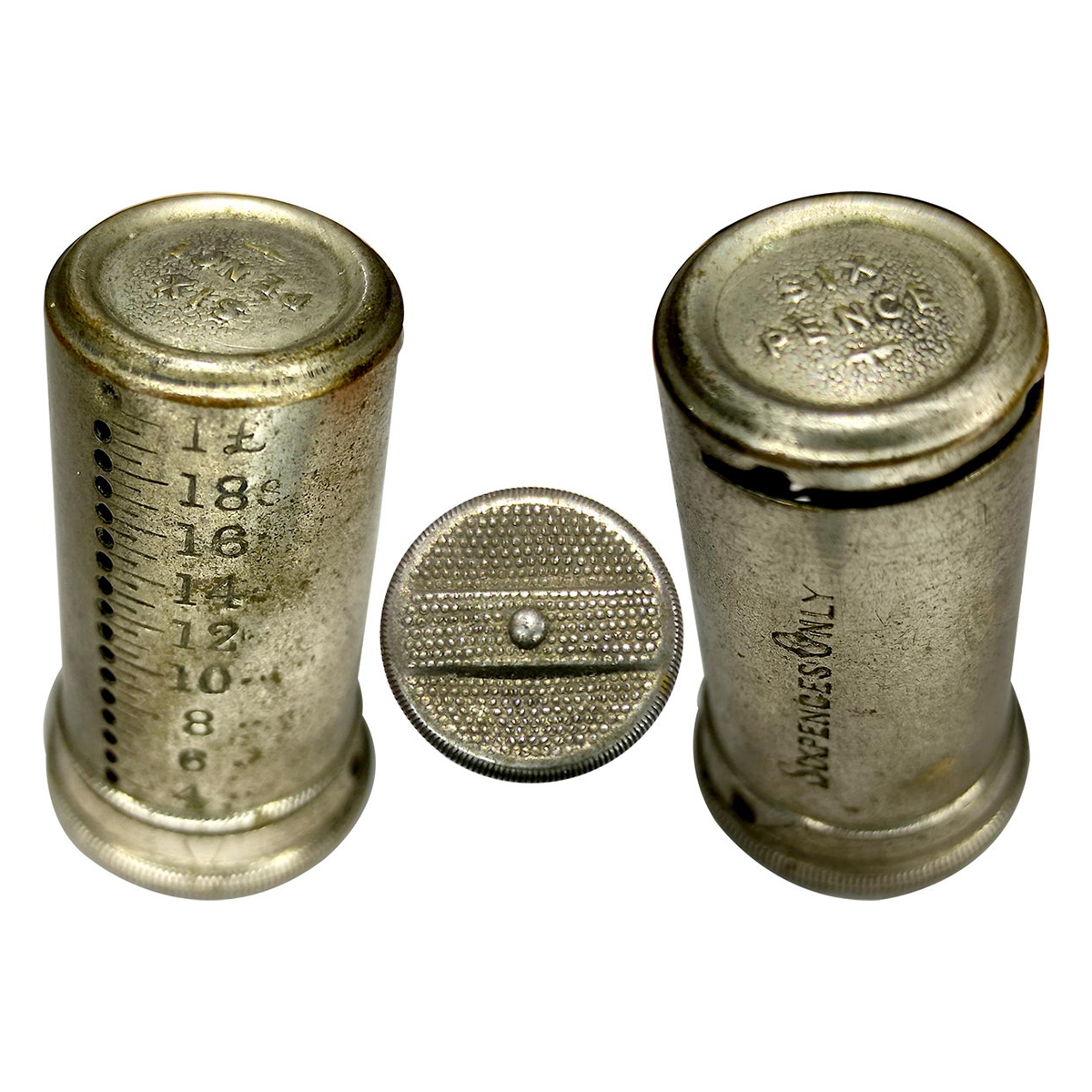 Vintage Gullak Piggy Bank – British Money Box: German Silver Money Box, 45 x 25 mm, total 