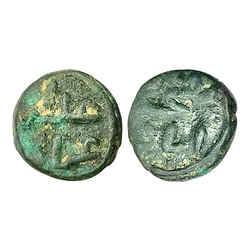 Delhi Sultanate, Ghiyas ud din Tughlaq Shah (AD 1320-1325), Fakhrabad Mint, Copper, 2.21 g