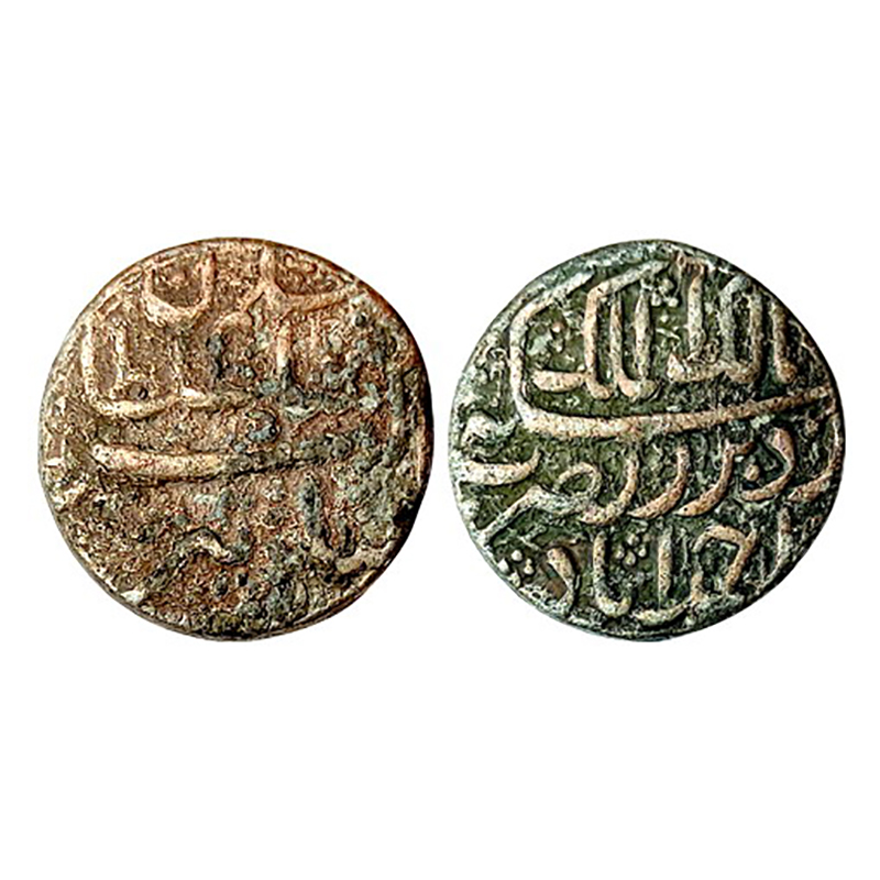 Jahangir as Salim, Ahmedabad Mint, Silver, 11.23 g, Rupee, Salim Shah Sultan type, RY 2, T