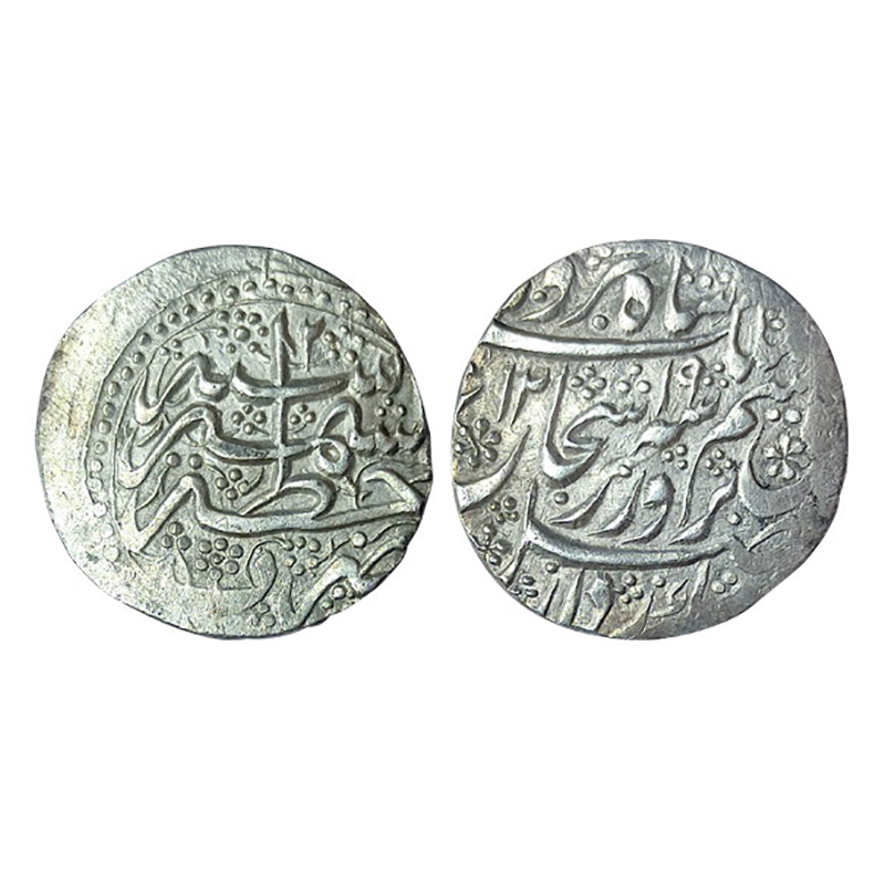 Amirs of Talpur, Taimur Shah, Sind Mint, Silver, Rupee, in the name of the Durrani ruler T