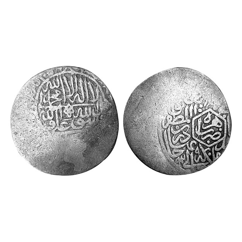 Timurids, Shaybanid Shah, Silver, 3.79 g, ½ Shahrukhi, Herat Mint, AH 929. Very Fine, Rare