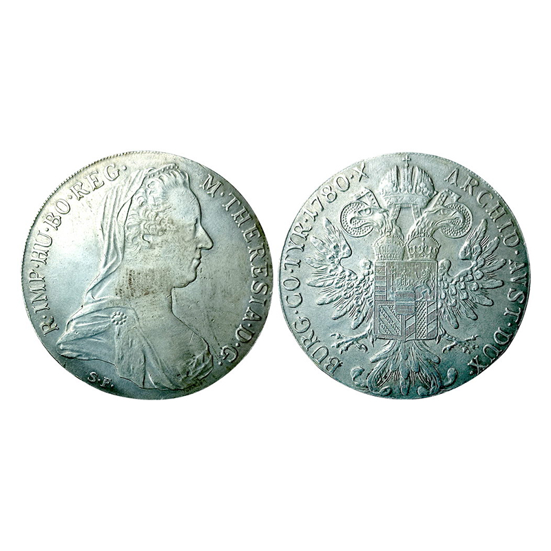 Austria, Maria Theresa Thaler, Silver, 28.0 g, portrait of the Queen Maria Theresa on obv,