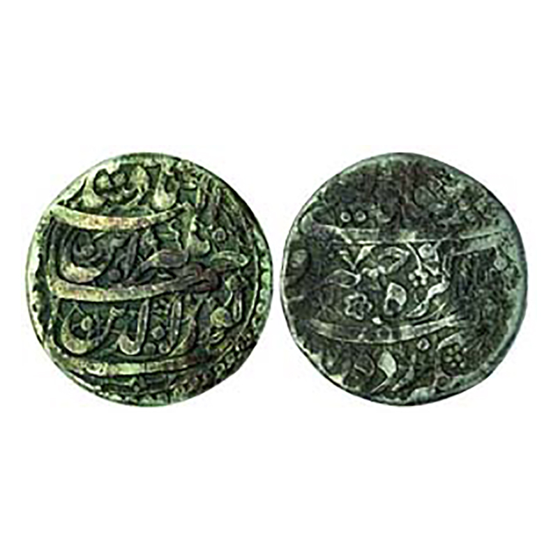 Jahangir, Khusru Sawai Rupee, Silver, 13.84 g, 25% over weight hence known as ’Sawai’ Rupe
