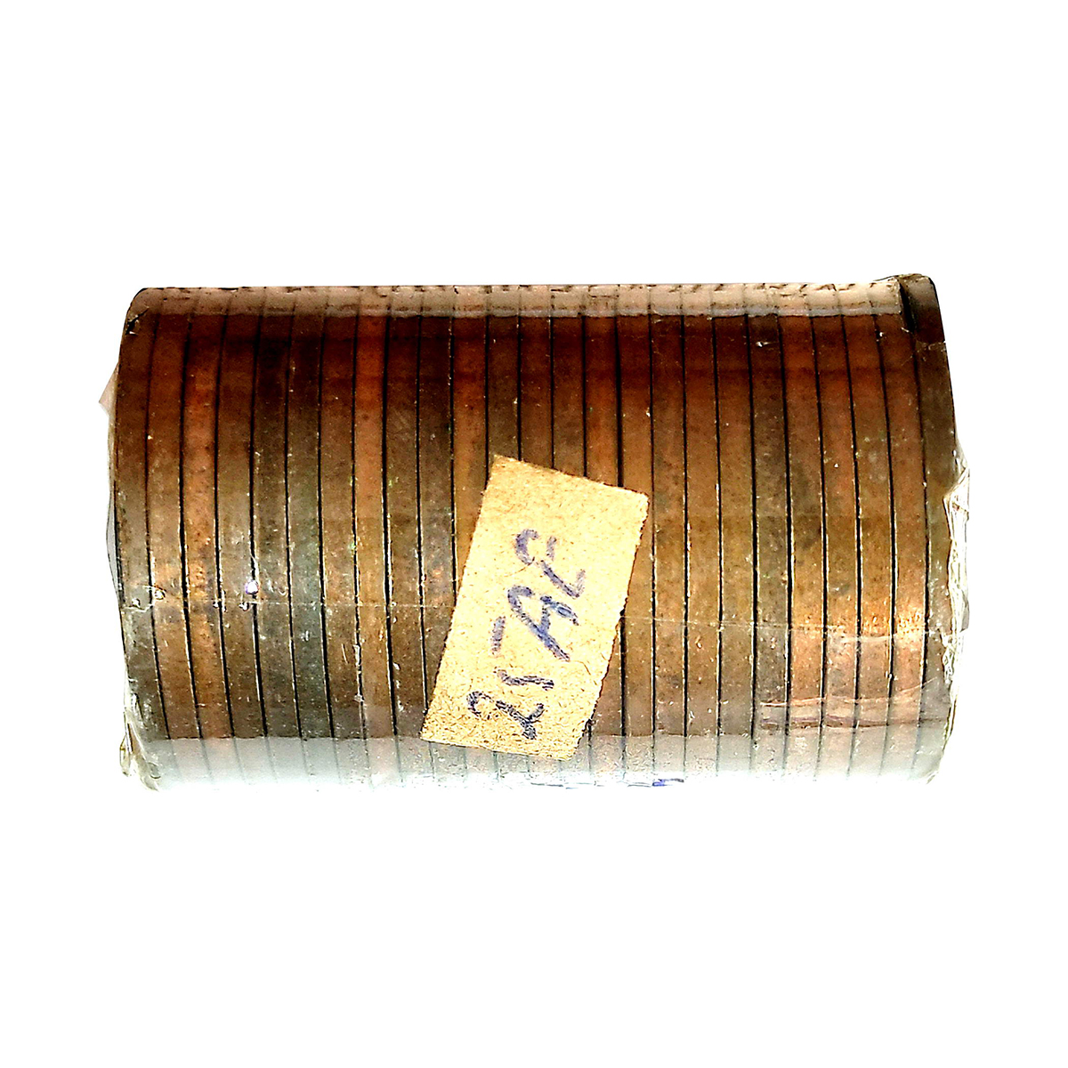 1 Pice Roll, Copper, 1953, Bombay Mint, Diamond Mint Mark. Set of 25 BUNC Horse type 1 Pic