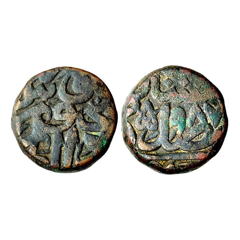 Akbar, Fathpur Dar us Sultanate Mint, Dam, Copper, 20.90 g, Zarb Dar us Sultanate Fathpur 