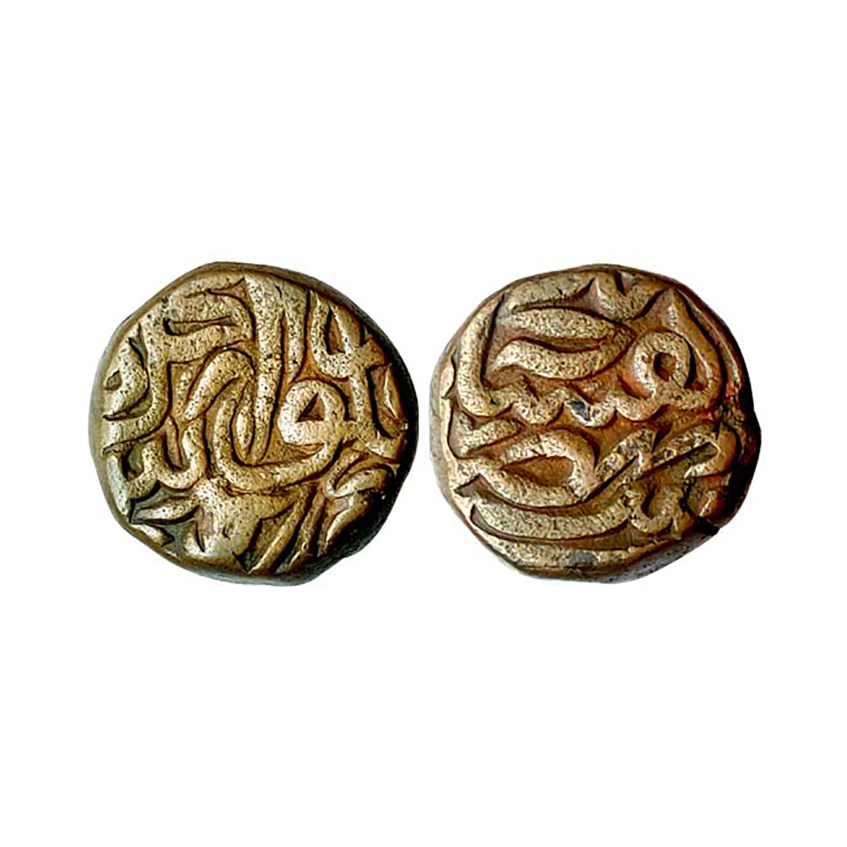 Akbar, Gorakhpur Mint, Dam, Copper, 20.43 g, Zarb Dar us Sultanate Gorakhpur Falus on obv;