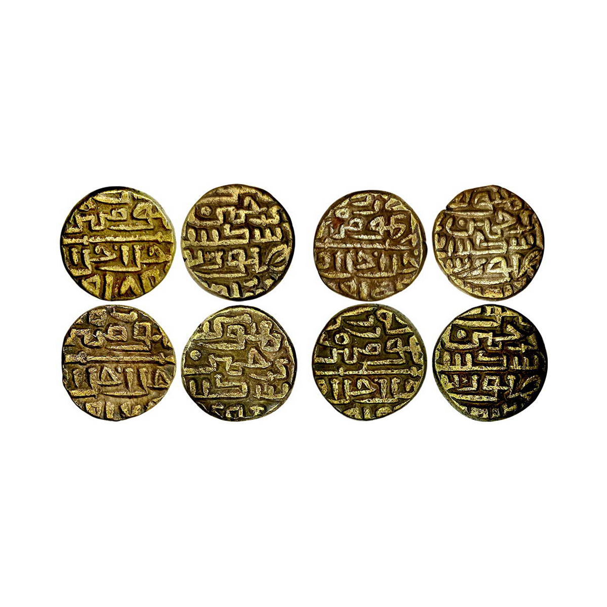 Delhi Sultanate, Lodis, Sikandar Shah Lodi, Tanka, Billon (4), AH 915, 917, 918 and 919. F