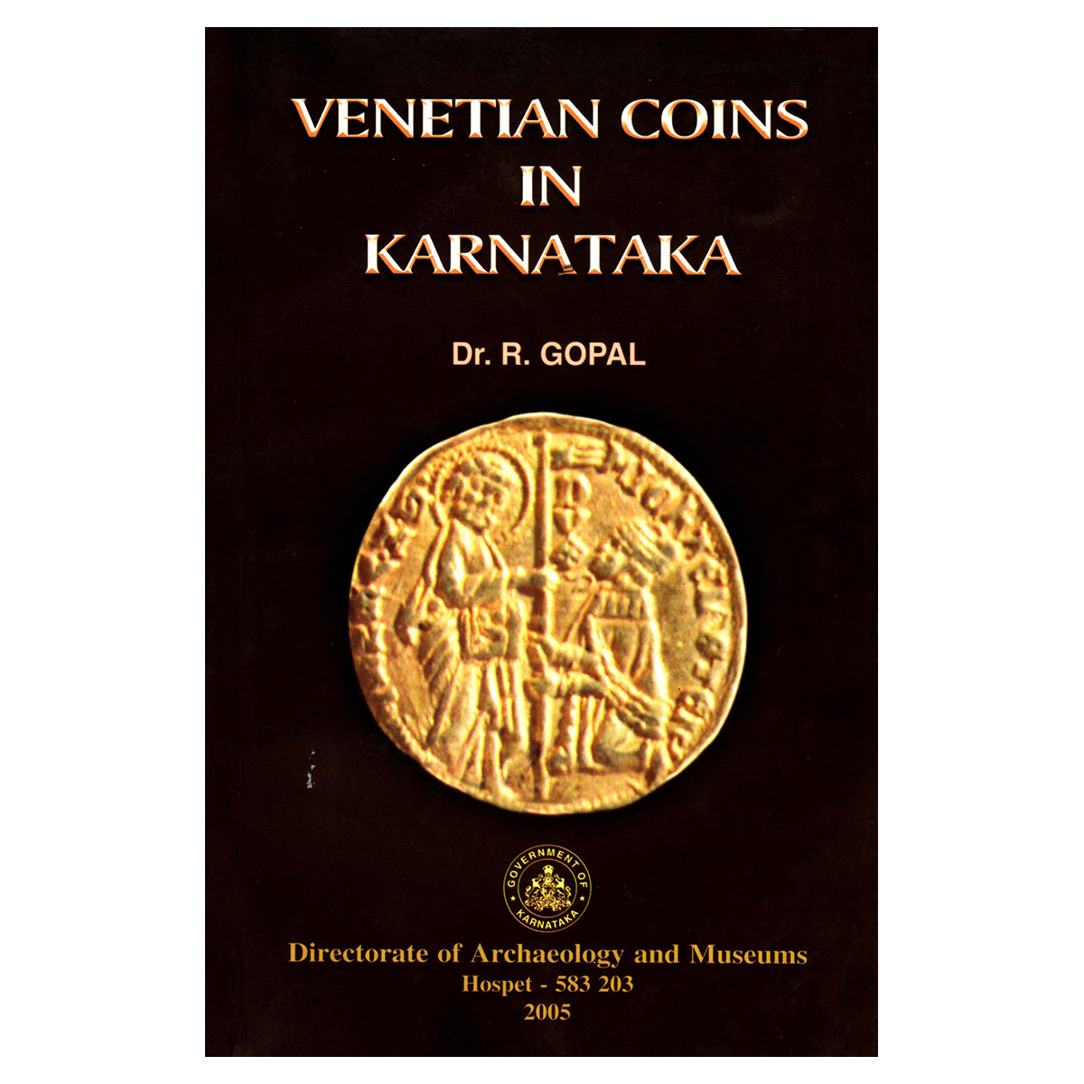 Paper, Book: Venetian Coins in Karnataka, by Dr. R. Gopal. Published by Diretorate of Arch