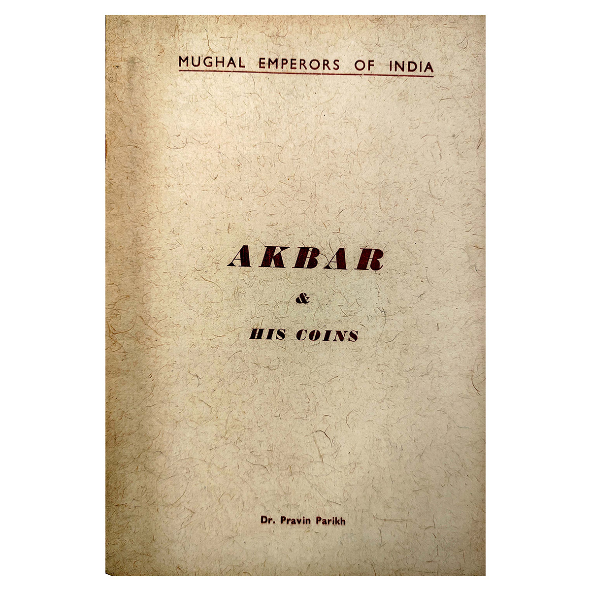Paper, Book: Akbar and His Coins, by Pravin Parikh. Published by the author, Ahmedabad. ..