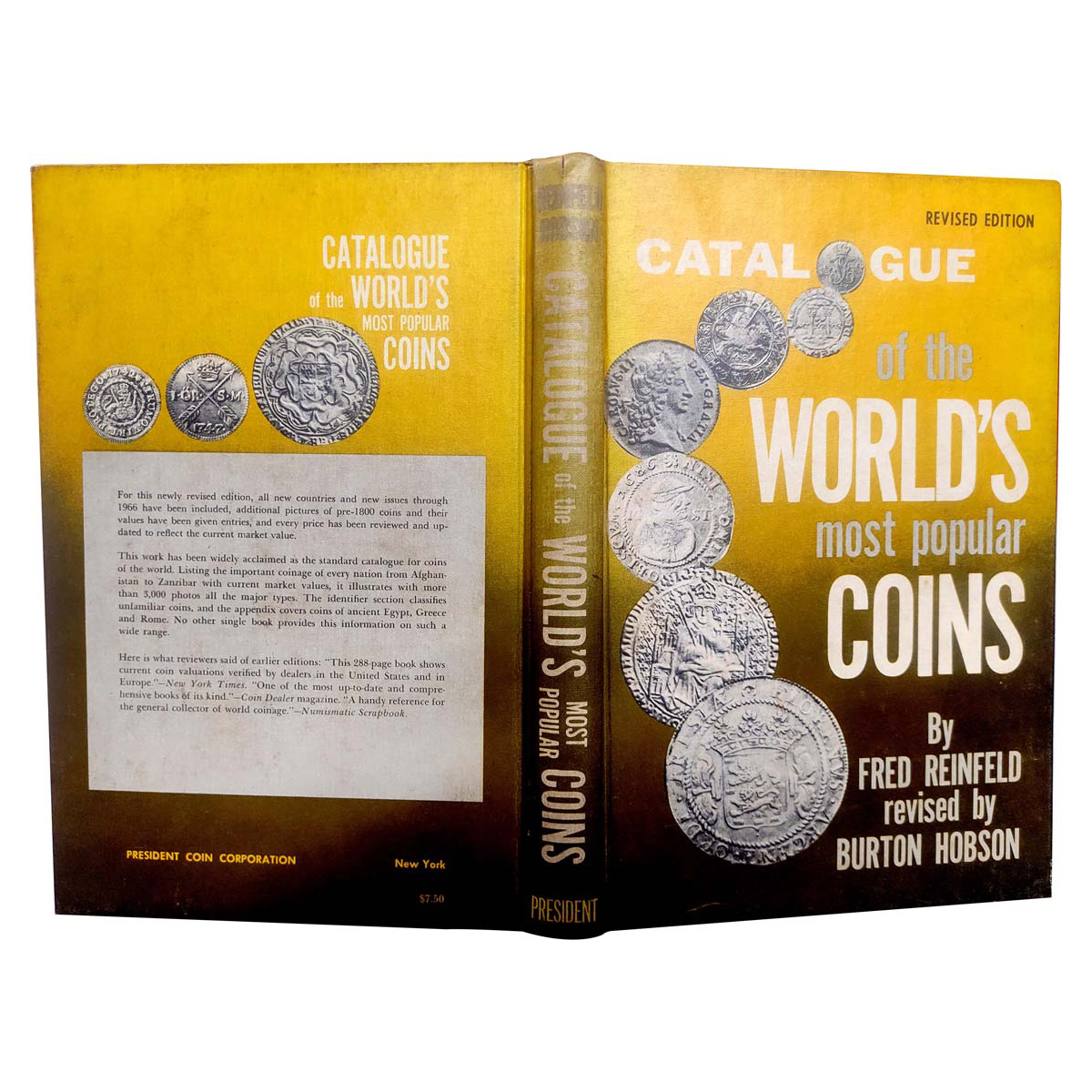 Paper, Book: Catalogue of the World’s Most Popular Coins, Expanded Edition, by Fred Reinfe