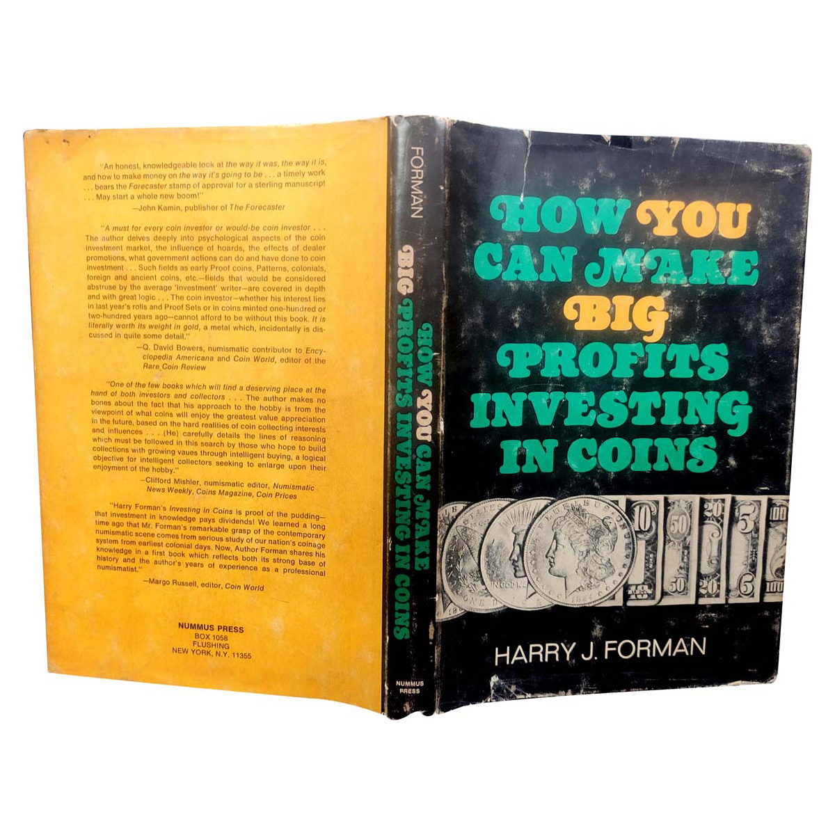 Paper, Book: How You can Make Big Profits Investing in Coins, by Harry J. Forman. Publishe