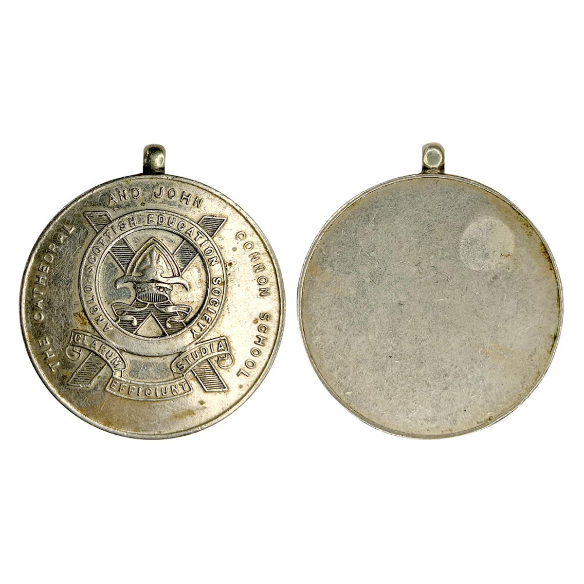 Cupro - Nickel, Cathedral Medal, Copper-Nickel, 35.06 g, Shield of the School in the centr