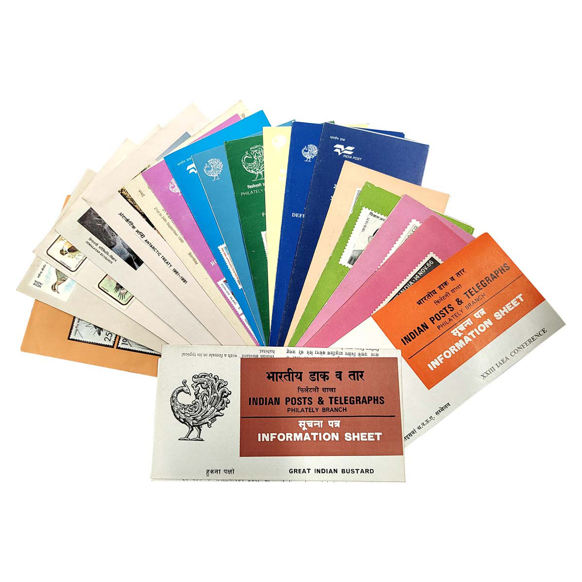 Paper, Collection of 19 FDCs and Brochures. First Day Covers and Brochures on the theme of