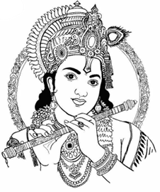 Krishna Illustration