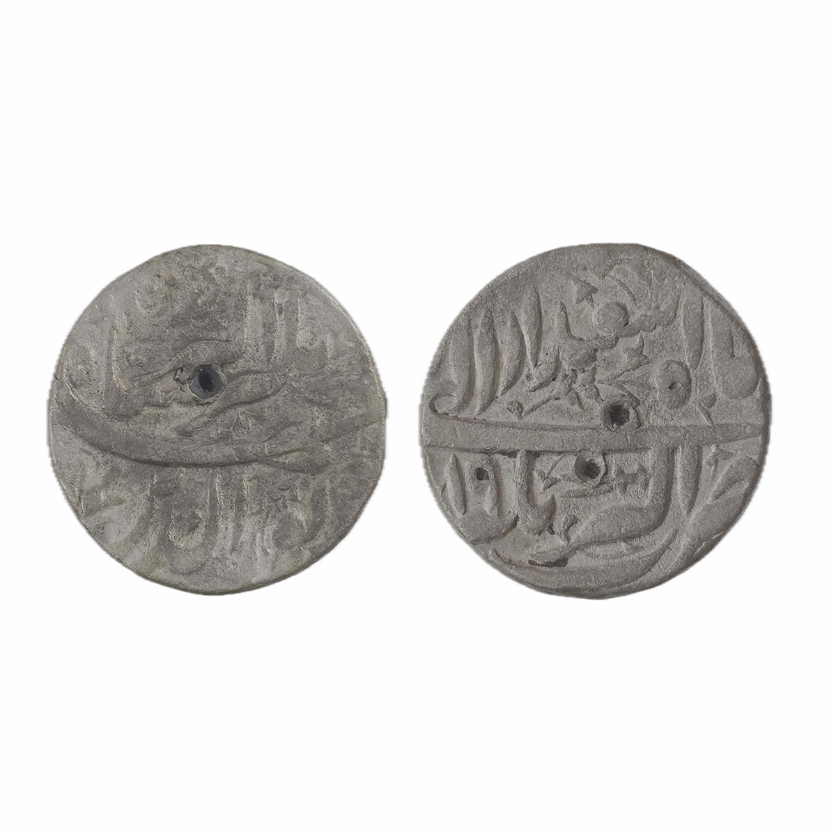 Jahangir, Akbarnagar Mint, Silver, Rupee, Nuruddin type, Isfandarmuz Month, RY 19; a Sword