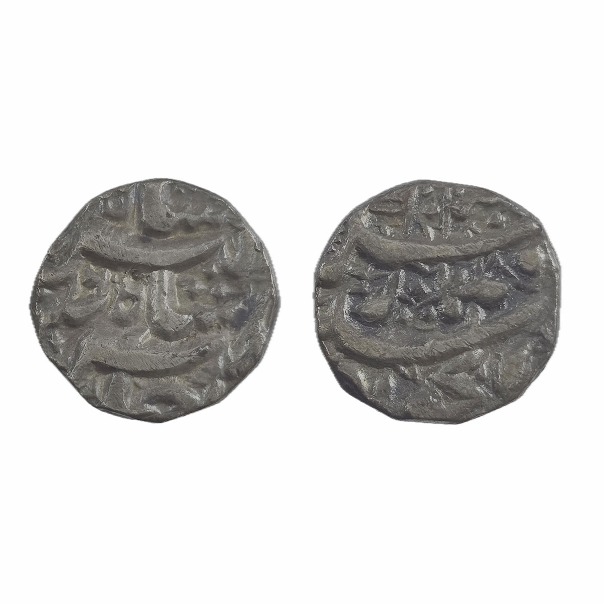 Jahangir, Qandhar Mint, Silver, Rupee, AH 1030, RY 16; Dumpy flan. Deep Strike, No Test ma