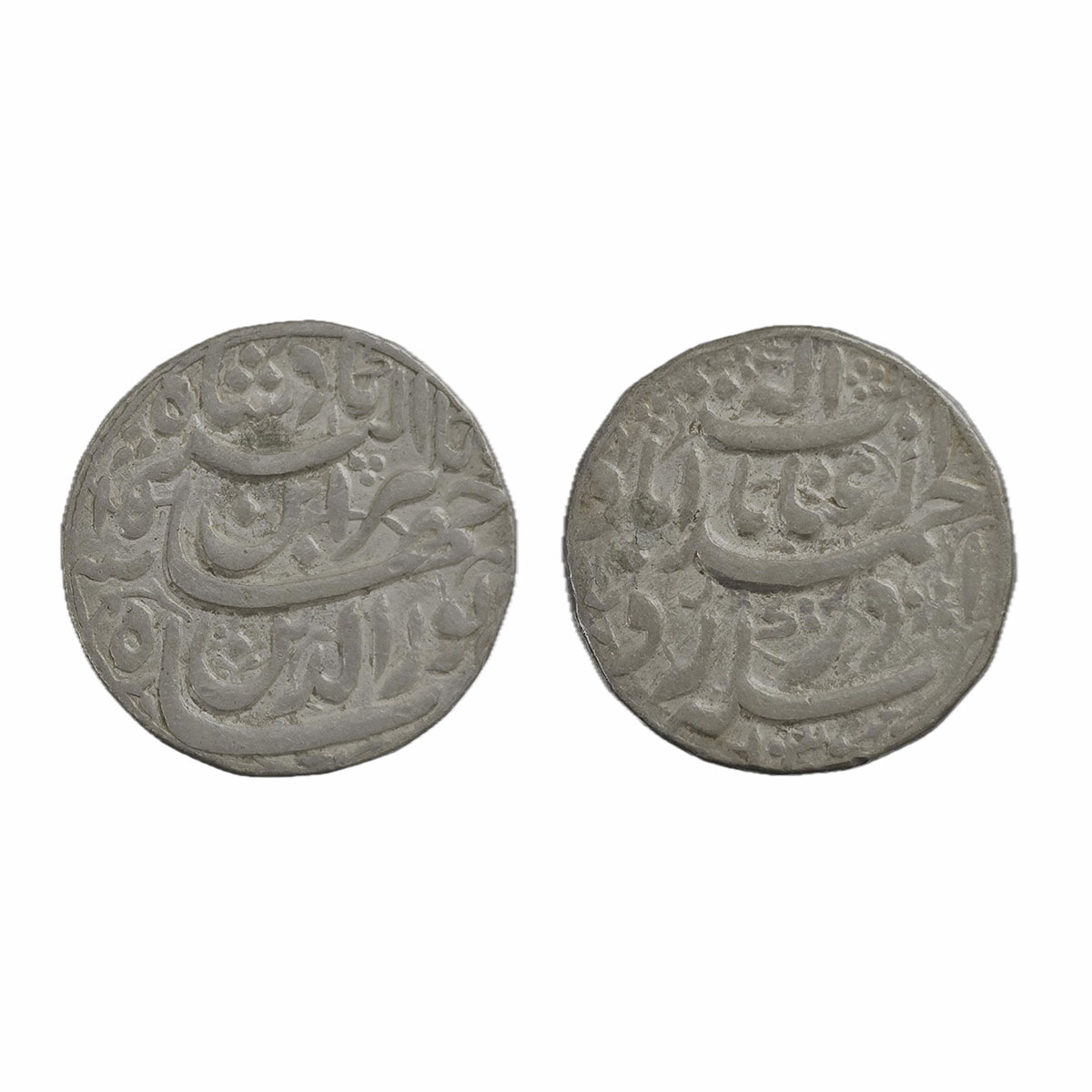 Jahangir, Ahmedabad Mint, Silver, Rupee, Inayat couplet type, mint name at the centre on r