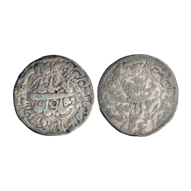 Shah Jahan, Akbarabad Dar ul Khilafat Mint, Silver, Rupee, octogonal-area type with comple