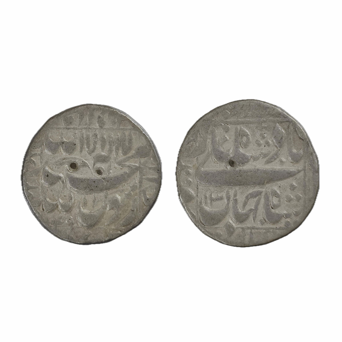 Shah Jahan, Multan Mint, Silver, Rupee, Square-area type with mint name in the left margin
