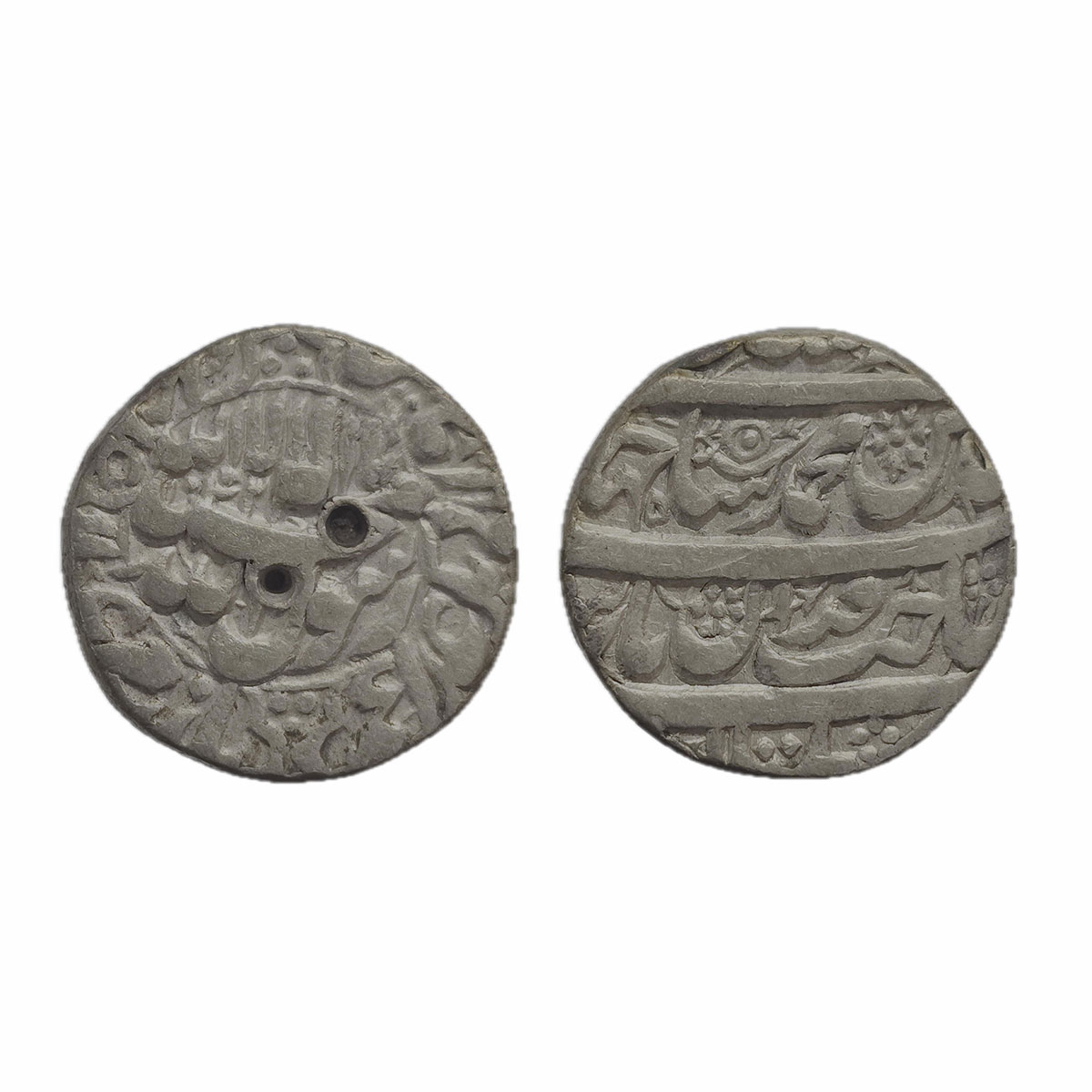 Shah Jahan, Multan Mint, Silver, Rupee, Circular-area on obv, four-lines type with mint na