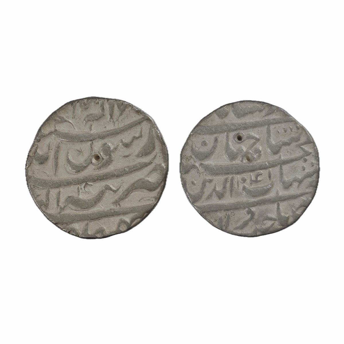 Shah Jahan, Tatta Mint, Silver, Rupee, four-lines type with complete mint name in the thir