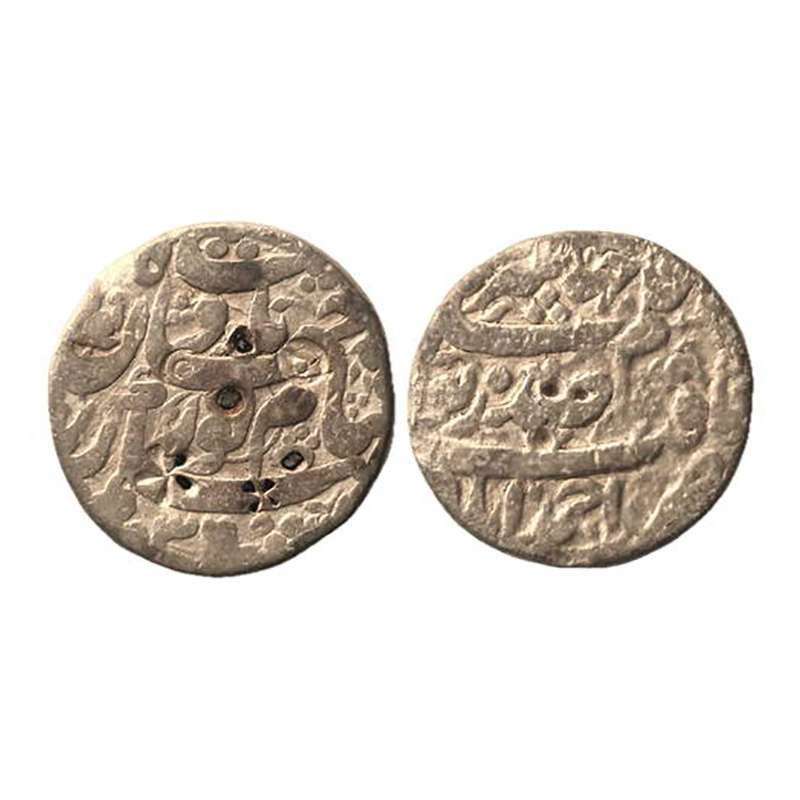Nur Jahan, Ahmedabad Mint, Silver, Rupee, with the name of Jahangir, AH 1036, Gada & Rajgo