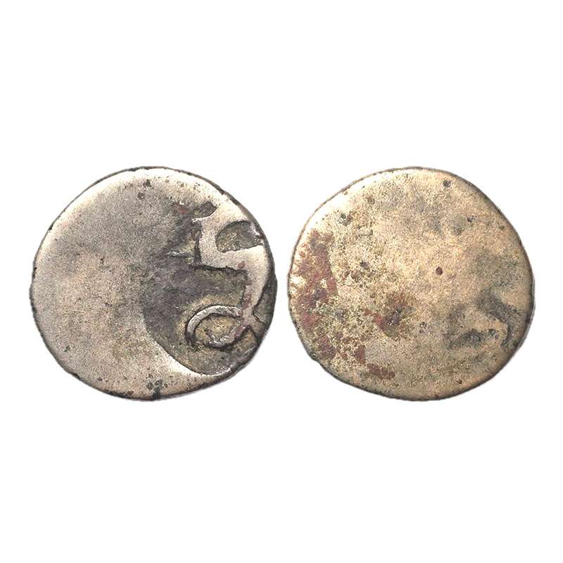 Manipur, Anonymous issue, Bell metal, 0.66 g, Sel, obv. ‘Sri’ in Nagari on obv., uniface (
