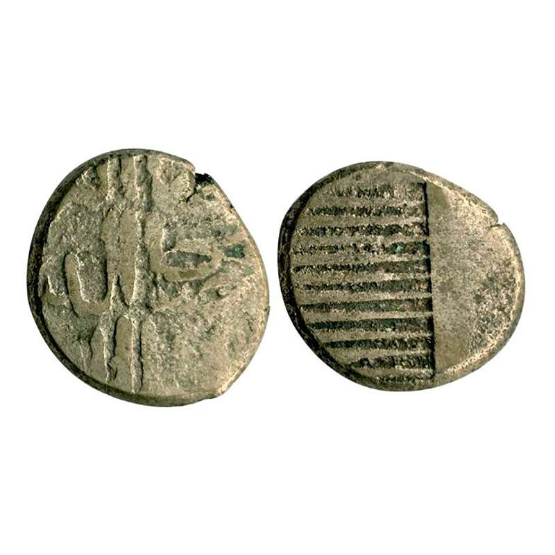 Billon, Jafarabad, Billion, 2.79 g, Kori, Persian legend on obverse, a group of horizontal