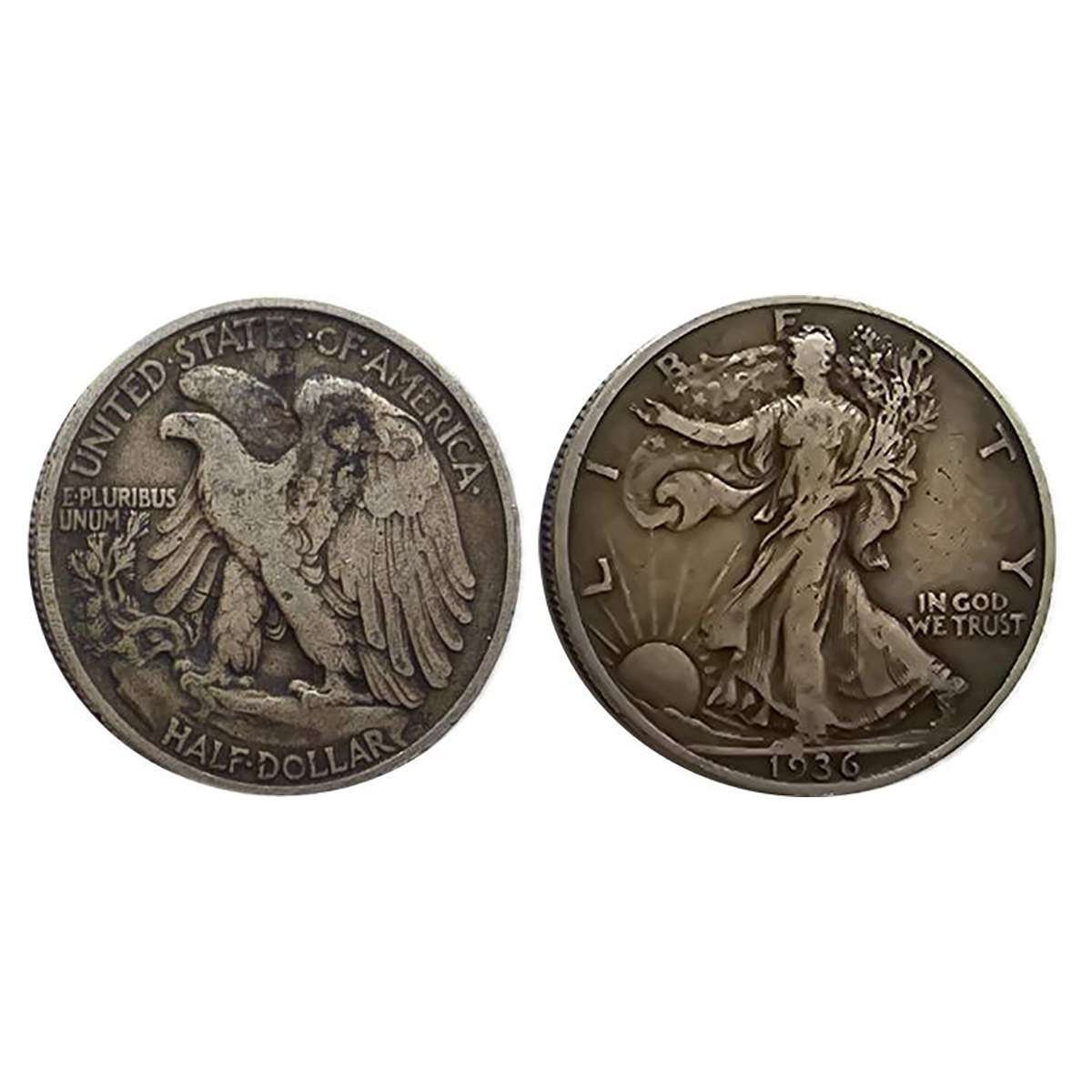 USA, Liberty ½ Dollar, Silver 12.25 g. 1936. Very Fine. Scarce. ...