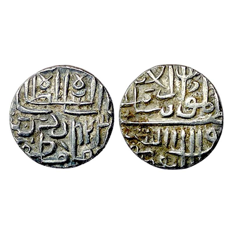 Gujarat Sultanate, Bahadur Shah (AD 1526-1537), Silver, Tanka, 64 Ratti, AH 943 (G&G# G348