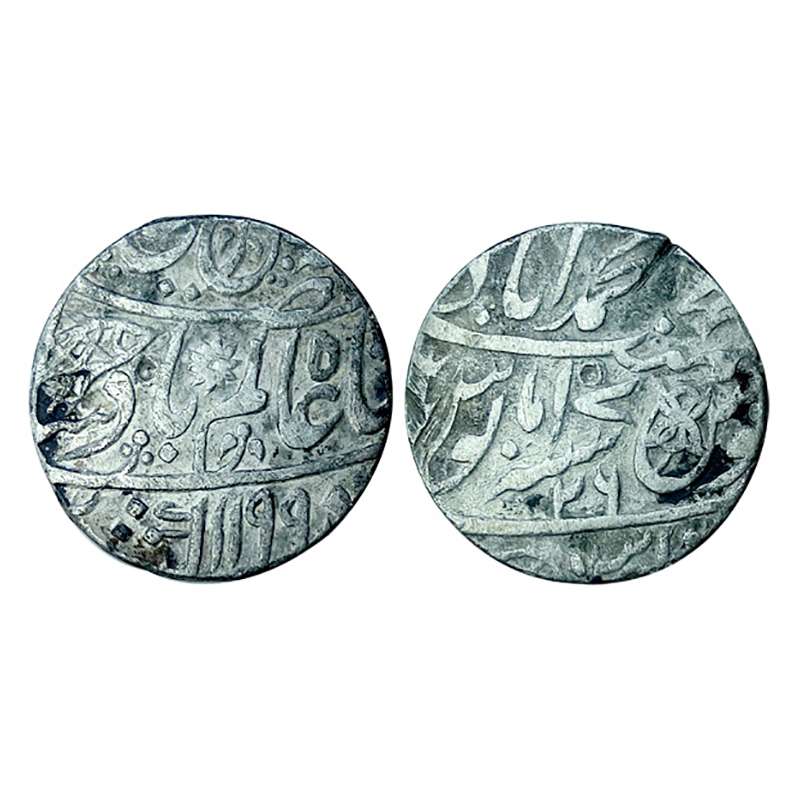 Benaras Muhammadabad mint, Rupee, Silver, in the name of Shah Alam II, RY 17/26, AH 1199, 