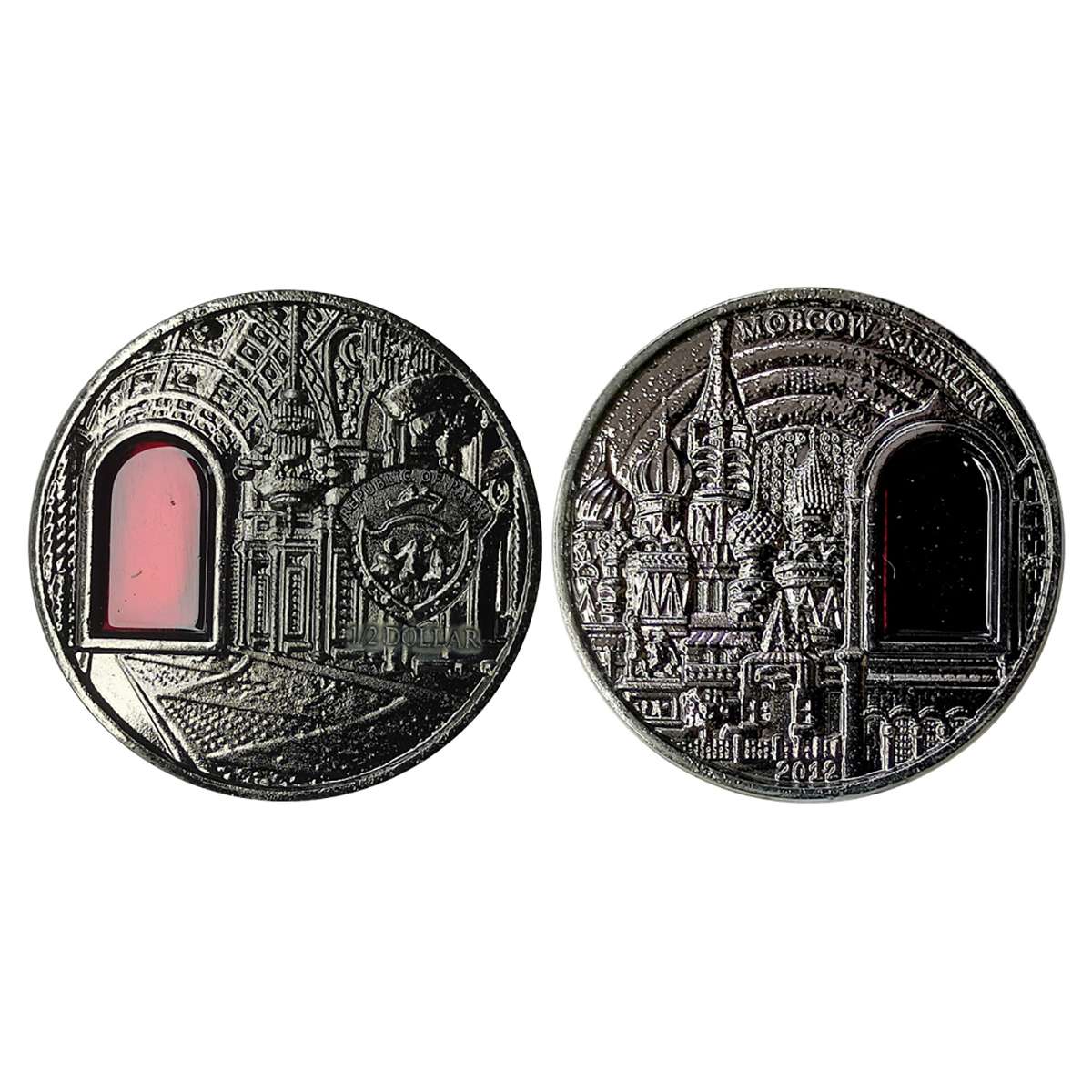 Cupro - Nickel, Palau, The Kremlin, half Dollar, Cupro Nickel, issued under the Mineral Ar