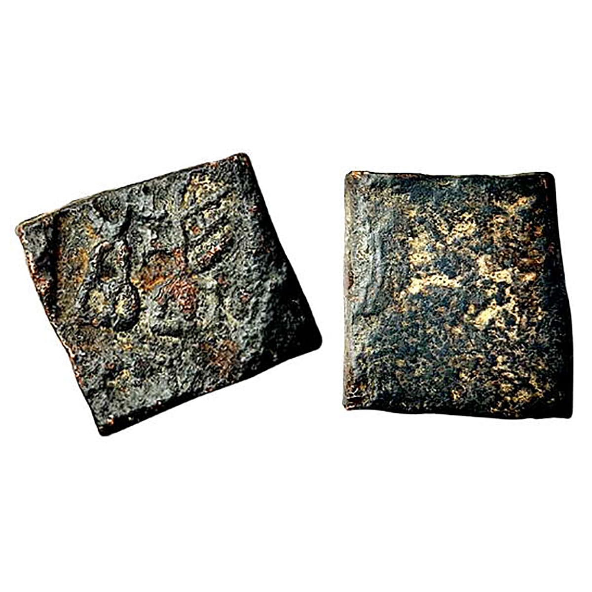 Post-Mauryan, Taxila (local coinage) (c. 185-160 BC), Large ‘Punch-mark’ type, Copper Kars