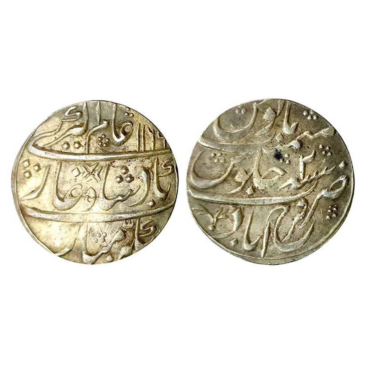 Nawabs of Farrukhabad, Rupee, Silver, in the name of Alamgir II, Farrukhabad Mint, AH 1169